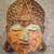 Balinese Hand Carved, Wooden Buddha, Face Mask 1 thumbnail