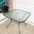 Square glass patio table with metal frame. See pictures for measurements and det 1 thumbnail