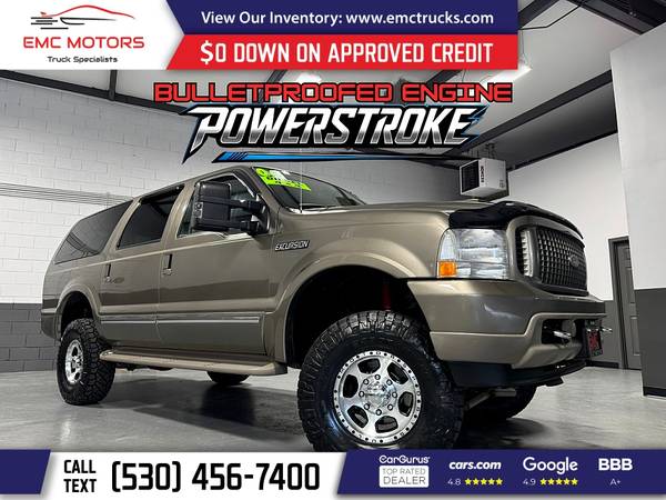 2004 Ford Excursion Limited SERVICED AND READY! - $26,950 (1010 GRASS VALLEY HWY, AUBURN, CA 95603)63654704166659120