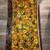Vintage 1960s Original Screen Print Fabric Poppy Flowers Cotton Canvas 4 thumbnail