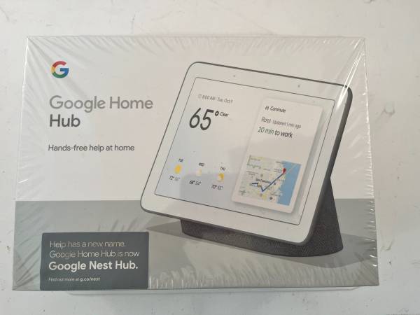 Google Home Hub 1st Generation GA00515-US Brand New And Sealed In Box 1