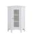 White glass door corner linen cabinet(new still in box) 4 thumbnail
