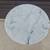 Antique Arts and Crafts Era Round Oak Side Table with Marble Top. 10 thumbnail