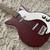 Danelectro '59 DC Long Scale Bass Guitar 1990s Commie Red MIK Korea 3 thumbnail