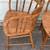 Vintage Dark Oak ‘Caboose’ Chairs by Boling Chair Company, Set of 5 11 thumbnail