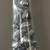 Clear Glass Vase with Silver Holiday Decor – 48" Tall 2 thumbnail