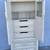 Armoire/ wardrobe white vintage (K10.1) 3 thumbnail
