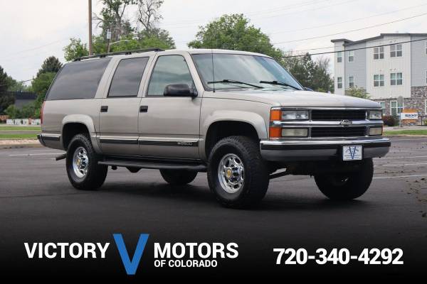1999 Chevrolet Suburban 4x4 4WD Chevy K2500 LT SUV - $12,999 (Victory Motors of Colorado)63612419831171120