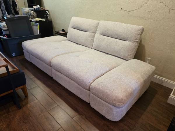 City Furniture Mila Adjustable Recliner Couch 1