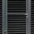 Louvered Metal Fence Panels (6ftH x 6ftW) Black, Basalt Grey or Brown 12 thumbnail