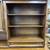 Vintage Mid Century Cane and Walnut Wood Hutch/Bar Cabinet/Bookcase 14 thumbnail