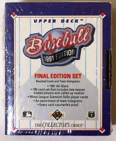 '91 UD Sets: rookies: HOF Ivan-R., Thome, Pedro Martinez+ 1