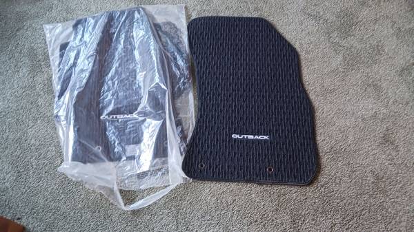 Free outback floor mats 1