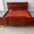 Solid Rosewood Carved King Size Bed Frame 10 thumbnail