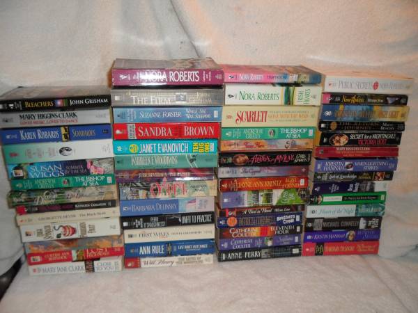 54 paperback romance novels (c) 1990-2005 1