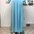 Vintage 1970's "Miss Rubette" Blue Polyester and Chiffon Evening Gown 3 thumbnail