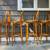 MCM Thonet Bentwood + Cane Bar Stools - Set of 4 2 thumbnail