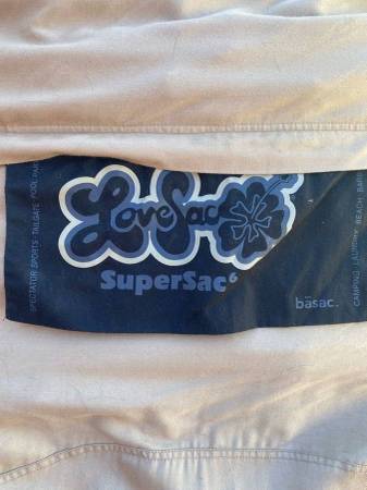 Lovesac Supersac Bean Bag Chair COVER ONLY 1