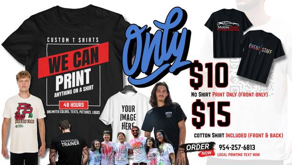 👕 Custom Full-Color Shirts 1