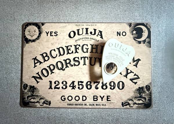 William Fuld Ouija Board Set C. 1962-1966 1