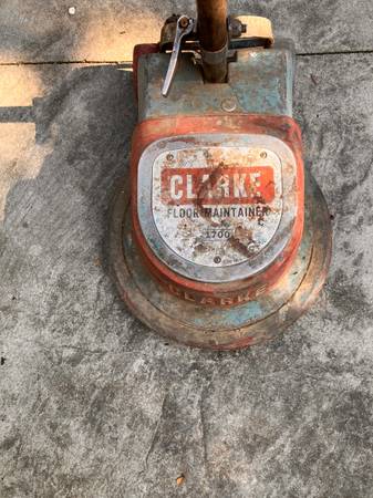 Clarke floor buffer 1