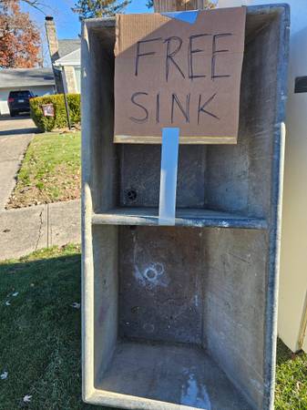 free utility sink 1