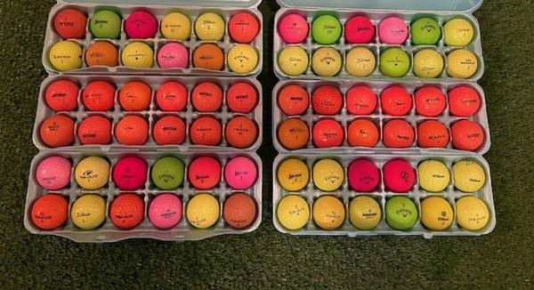 Colored Golf Balls $10/Dz. 1