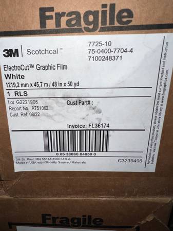 3M™ Scotchcal™ Translucent Graphic Film 3630 1