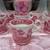 Vintage 1920s Set of 6 Spode's Tower Pink Demitasse Cups for Espresso 3 thumbnail