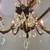 Bronze/Brass Chandelier 8 bulb Ceiling Light 5 thumbnail
