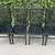 Pier 1 Black Round Dining Table 4 Matching Chairs 5 thumbnail