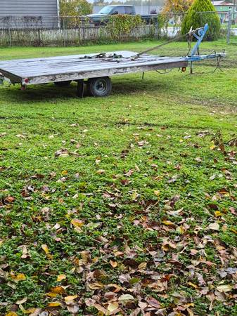 Flat bed trailer 1