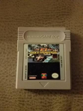 Rare Gameboy Color Game - F1 Pole Position 1
