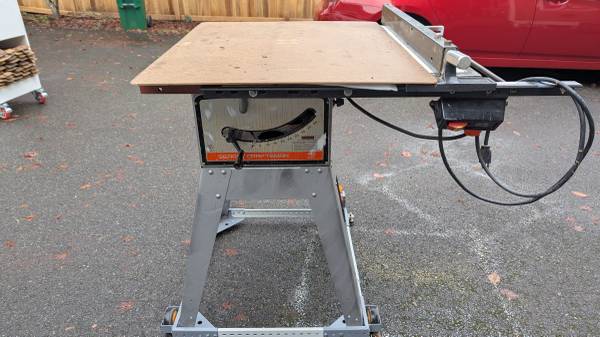 Craftsman Table Saw - Fully Renewed, New Motor 1