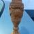 Flower Vase Wooden Elephant Lion Wild Animals Hand Carved Home Garden 4 thumbnail
