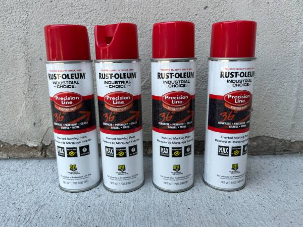 RUST-OLEUM Precision Line Marking Paint: Inverted Paint 1
