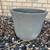 Sturdy Outdoor Resin Planter Gray 16” Diameter 13” Height 1 thumbnail