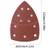 Mouse Detail Sander Sandpaper Hook and Loop 11-Holes Triangular Sandin 6 thumbnail