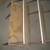 Six (6) Wood Shelves with Metal Mounting Brackets, 35.5" Long by 11.75 6 thumbnail
