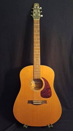 Used Seagull S6 Cedar Original Acoustic Guitar (with K&K Pure 1