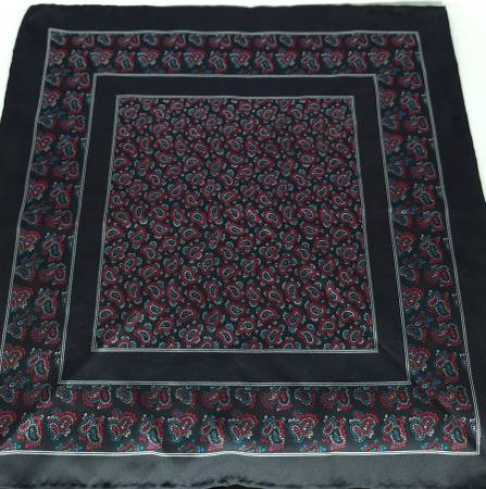 Paisley Silk Pocket Square 1