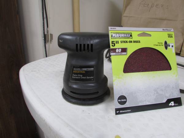 Craftsman palm grip orbital sander 1