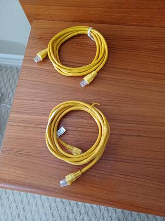 HP_Yellow Ethernet Cable Cat5E 2M (6.5 FT) 1