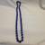 1960's Blue Silk and Gold Beaded Necklace 1 thumbnail