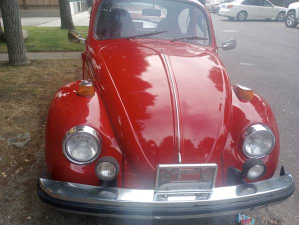 ** 1974 VW Bug Classic Rebuilt 1600 dual port eng. XLNT! A/C! More! - $6,450 (Smog exempt! see ine Chatsworth)63624583005571120