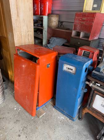 Vintage gas pumps $300 to $1000 each 1