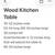 Vintage Solid Wood Table and 6 Chairs 6 thumbnail
