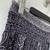 Cabi Villa Palozzo Pants Small Black Gray Boho Elastic Waist Viscose 3 thumbnail