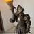 Heavy Metal Floor Lamp 16th-Century Style Warrior or Knight - 44” 1 thumbnail