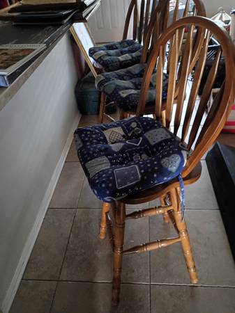 Bar stool,Solid Maple wood 1